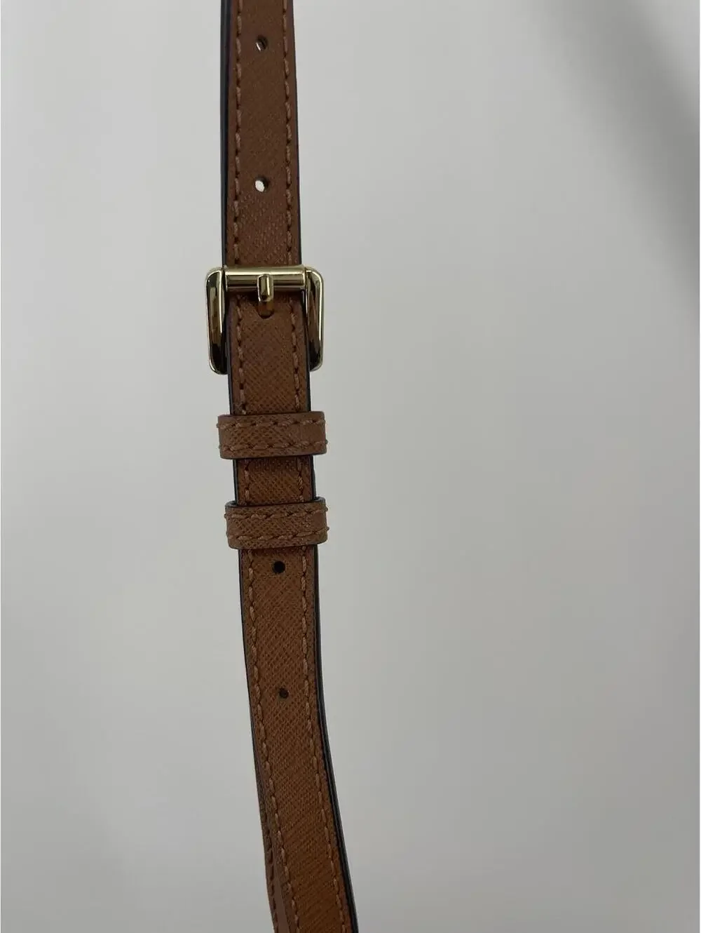 Michael Kors Bedford Luggage Brown Crossbody Bag Women’s Saffiano‎ Leather